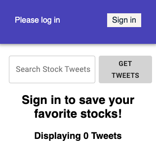 Screenshot of stocktwits' home page